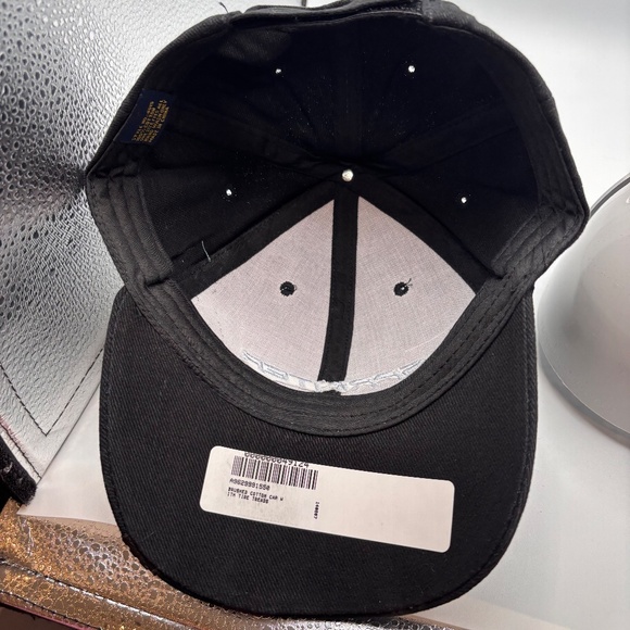 Vintage Sprinter Black/White Embroidered Logo Tire Tracks Retro Hat - Picture 8 of 9